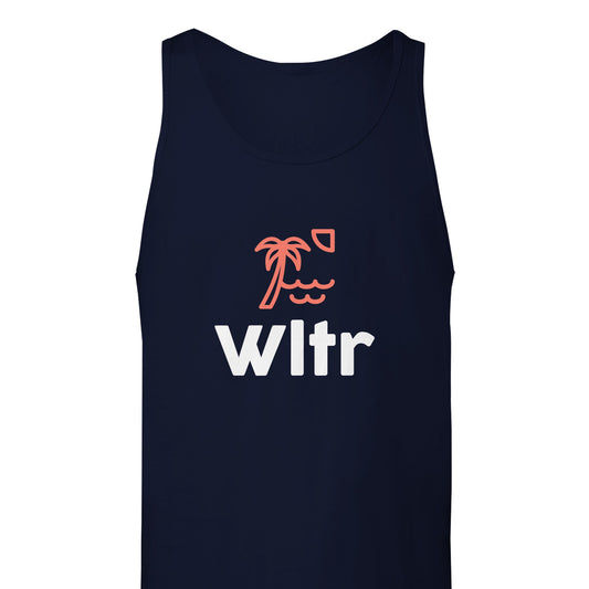 Wltr #DropOne Colour Logo Premium Unisex Tank Top